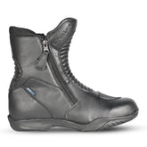 BELA RIO Motocicleta Couro Botas Pretas - Imagem do lado direito de Boots